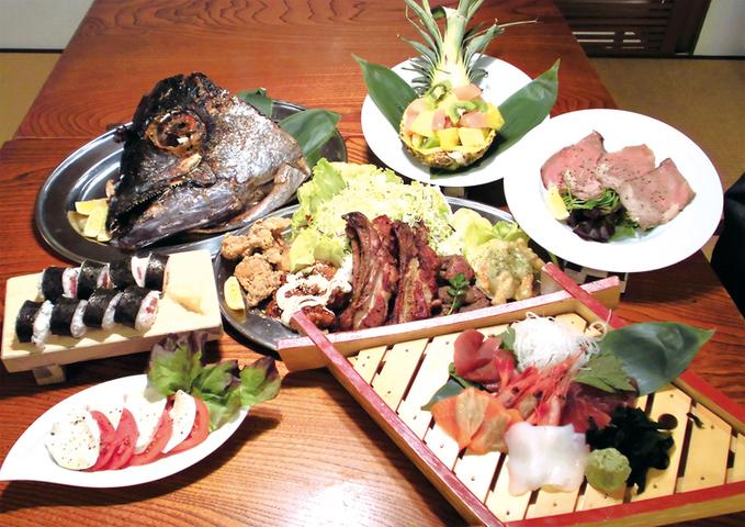 ボリューム満点の宴会メニューは必見です。