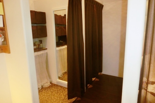 更衣室は2部屋ご用意して