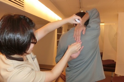 お身体の柔軟性のチェック