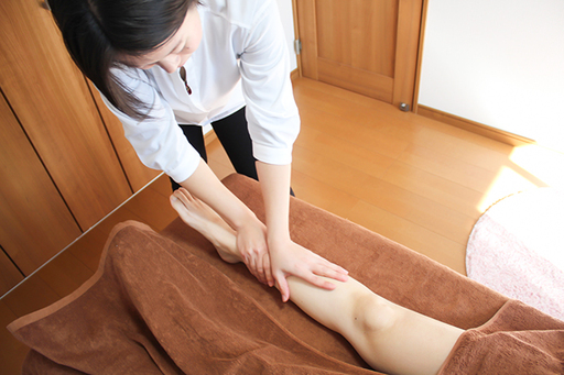 頭から足先までなめらか肌