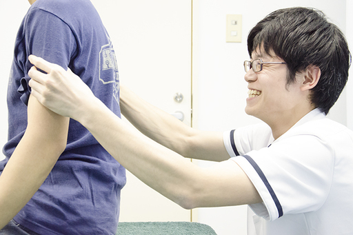 まずは身体の状態のチェッ