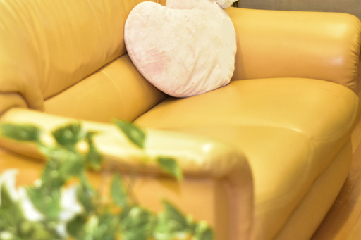 ふかふかのソファーでお待