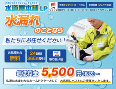 キッチン 洗面所の水漏れを950円から解決します 新潟市中央区の水道屋本舗lp