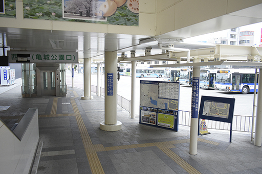 土浦駅からのアクセス①