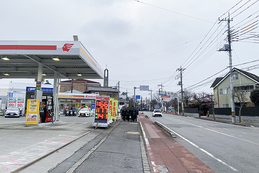◆安中駅より②