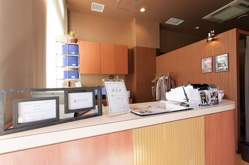 ナチュラルな雰囲気の店内