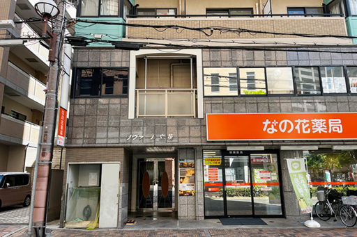 マンションの一室にあるプ