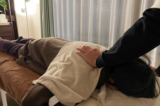肩や腰、背中のガチガチ、