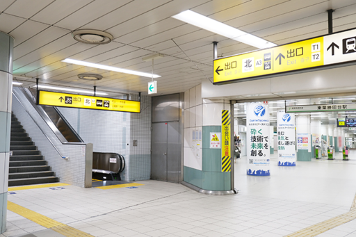 サロンまでの道順①