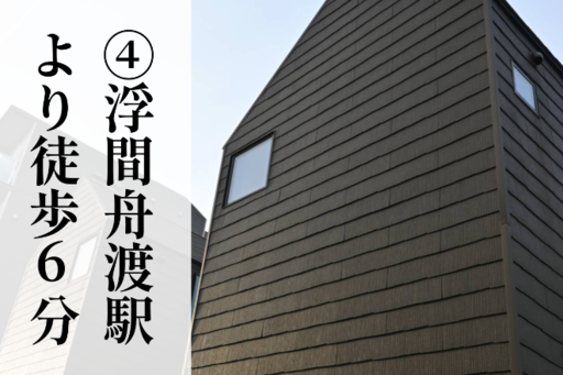 【道順】4.浮間船渡駅か