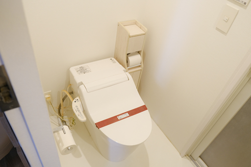 清掃の行き届いたお化粧室