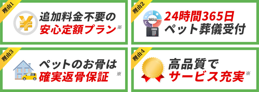 選ばれる理由