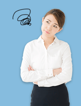 困った女性