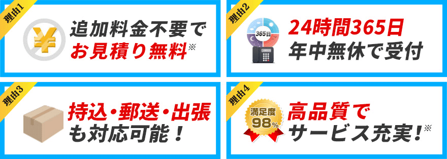 選ばれる理由