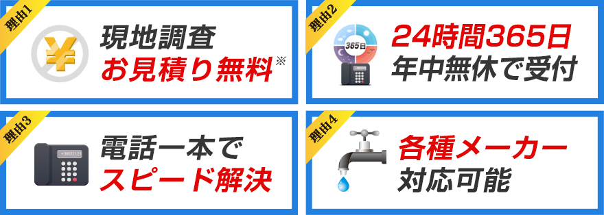 選ばれる理由