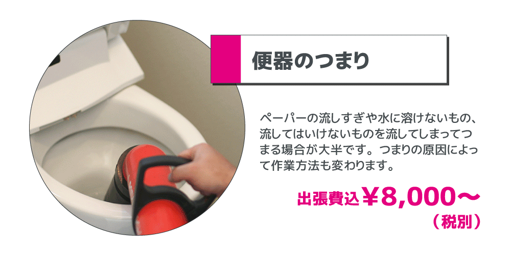 便器のつまり