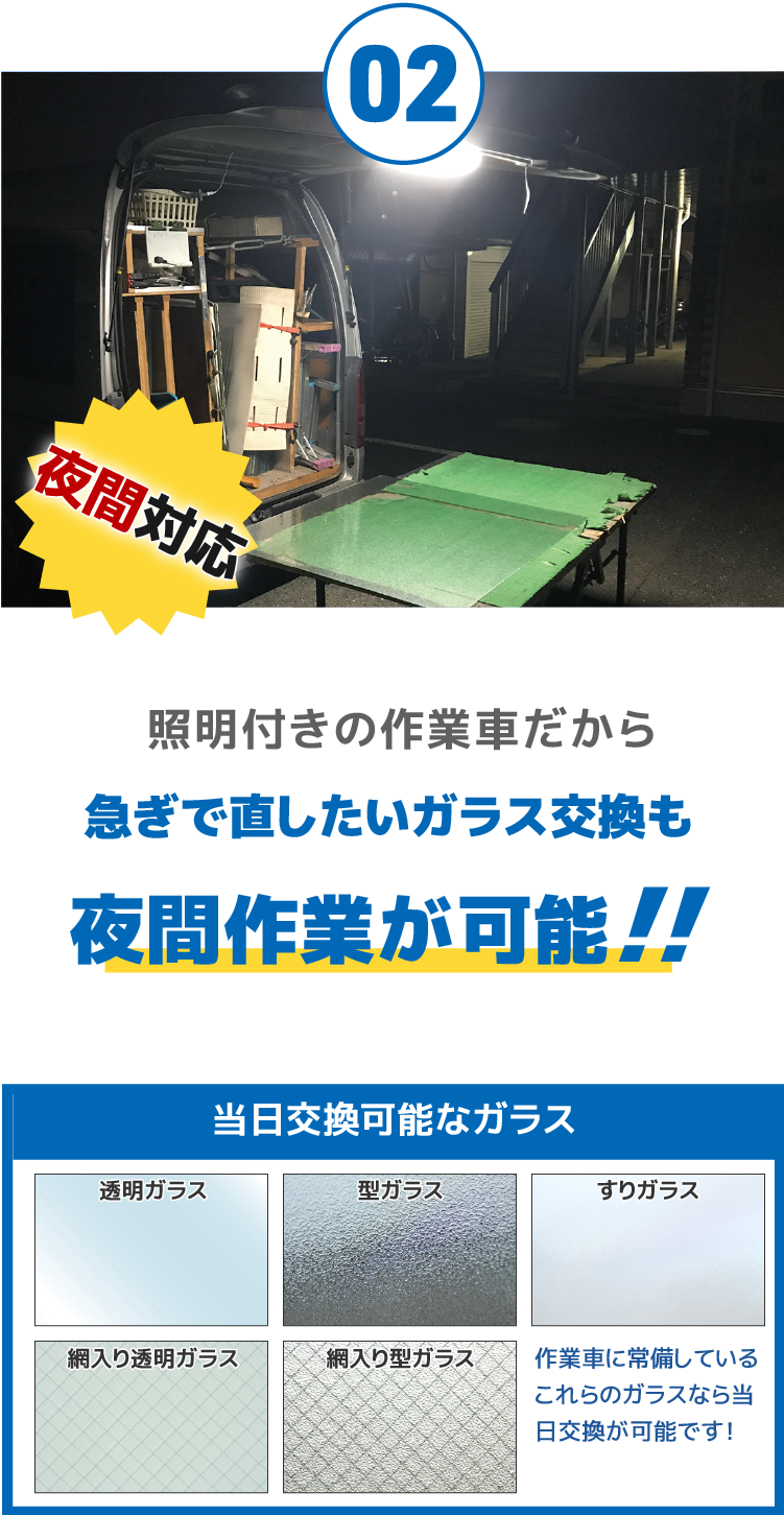 夜間作業OK
