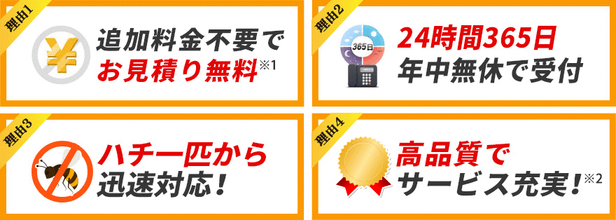 選ばれる理由