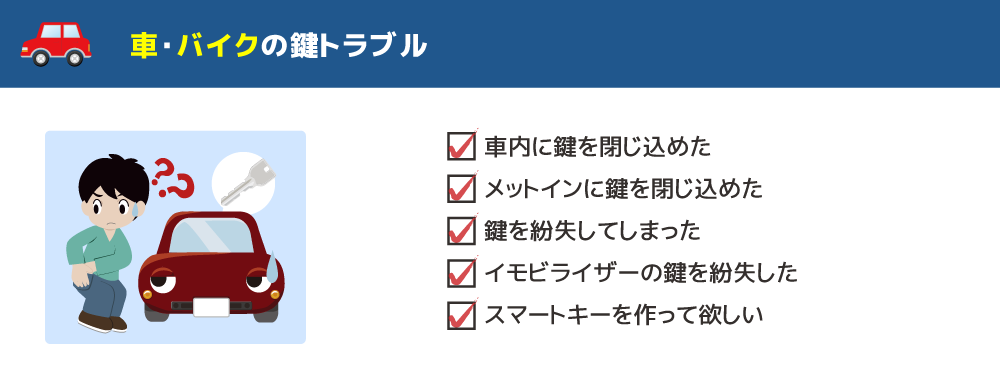 金庫の鍵トラブル