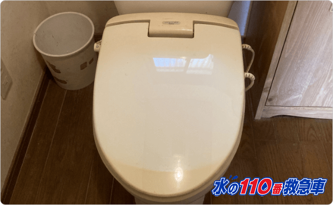 千代田区のトイレ紙詰まり事例