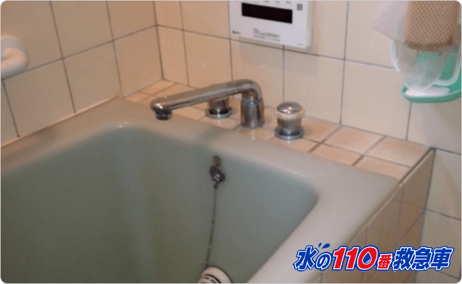 中野区のお風呂の水漏れトラブル事例