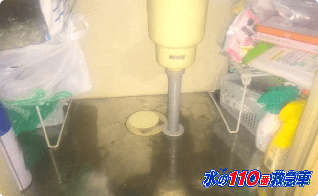 豊島区のキッチンの水漏れトラブル事例