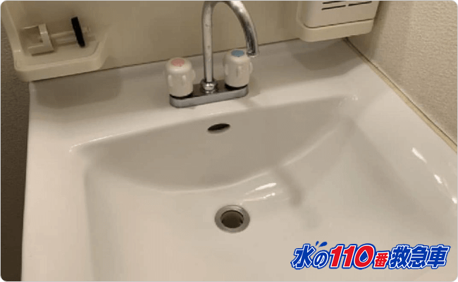 練馬区の洗面台水漏れトラブル