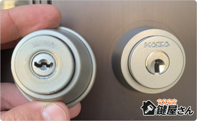 板橋区の玄関鍵交換事例